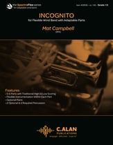 Incognito Concert Band sheet music cover